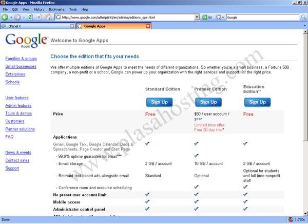 Email_host Google. Google host